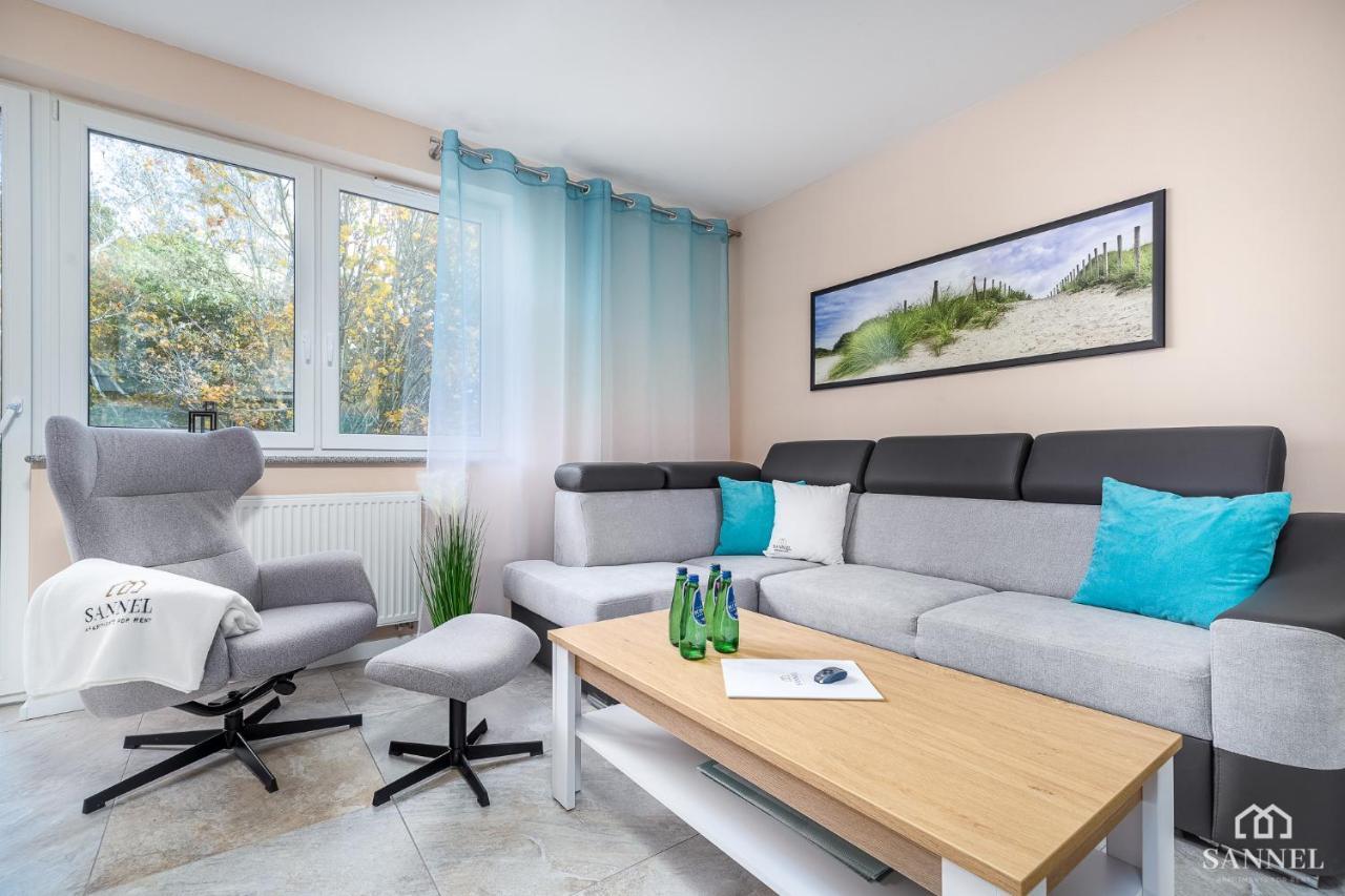 Apartament Lazure Przy Lesie-Sloneczne Tarasy Dziwnowek-Sannel Apartments For Rent Eksteriør billede