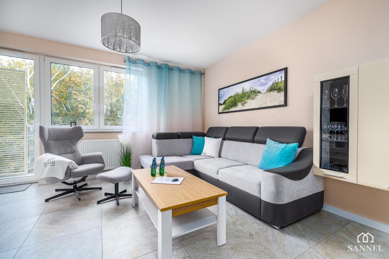 Apartament Lazure Przy Lesie-Sloneczne Tarasy Dziwnowek-Sannel Apartments For Rent Eksteriør billede